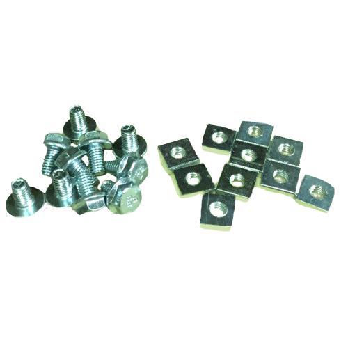 Набор винтов с малыми шайбами для алюминиевого лестничного лотка